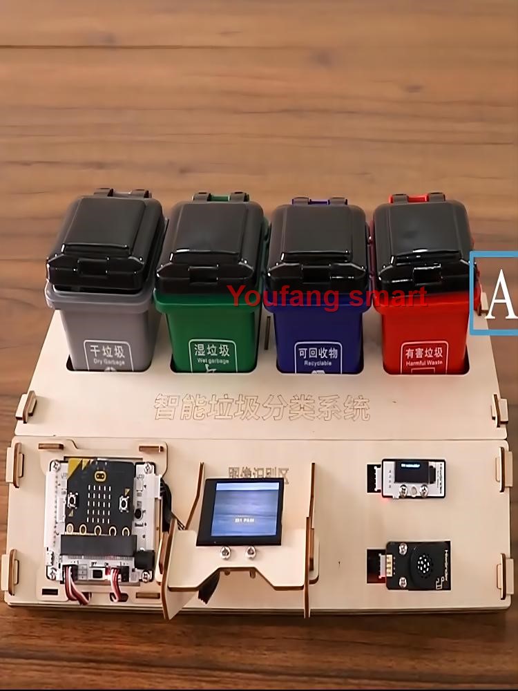 Waste Sorting Robot Kit AI Vis - Microbit review and price