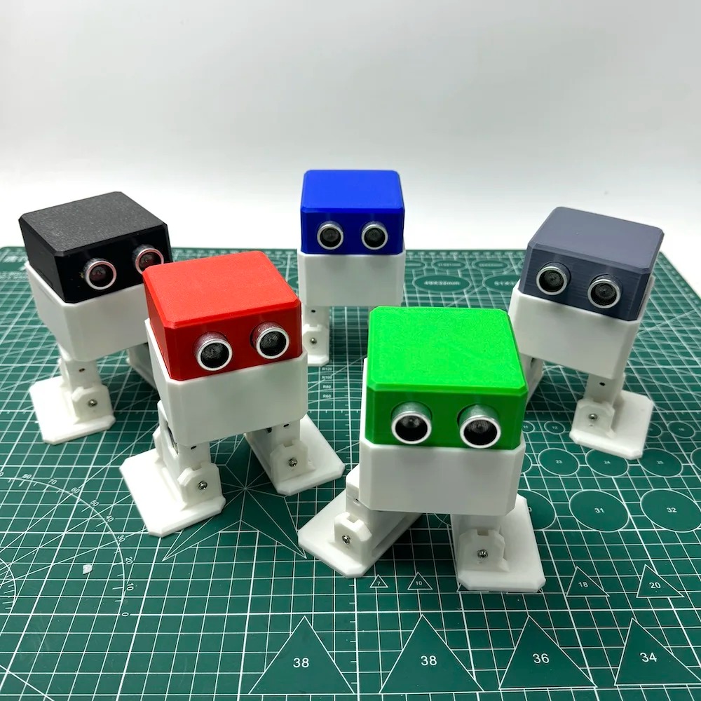 3D Printed Biped Walking Robot - Arduino Robot review and price