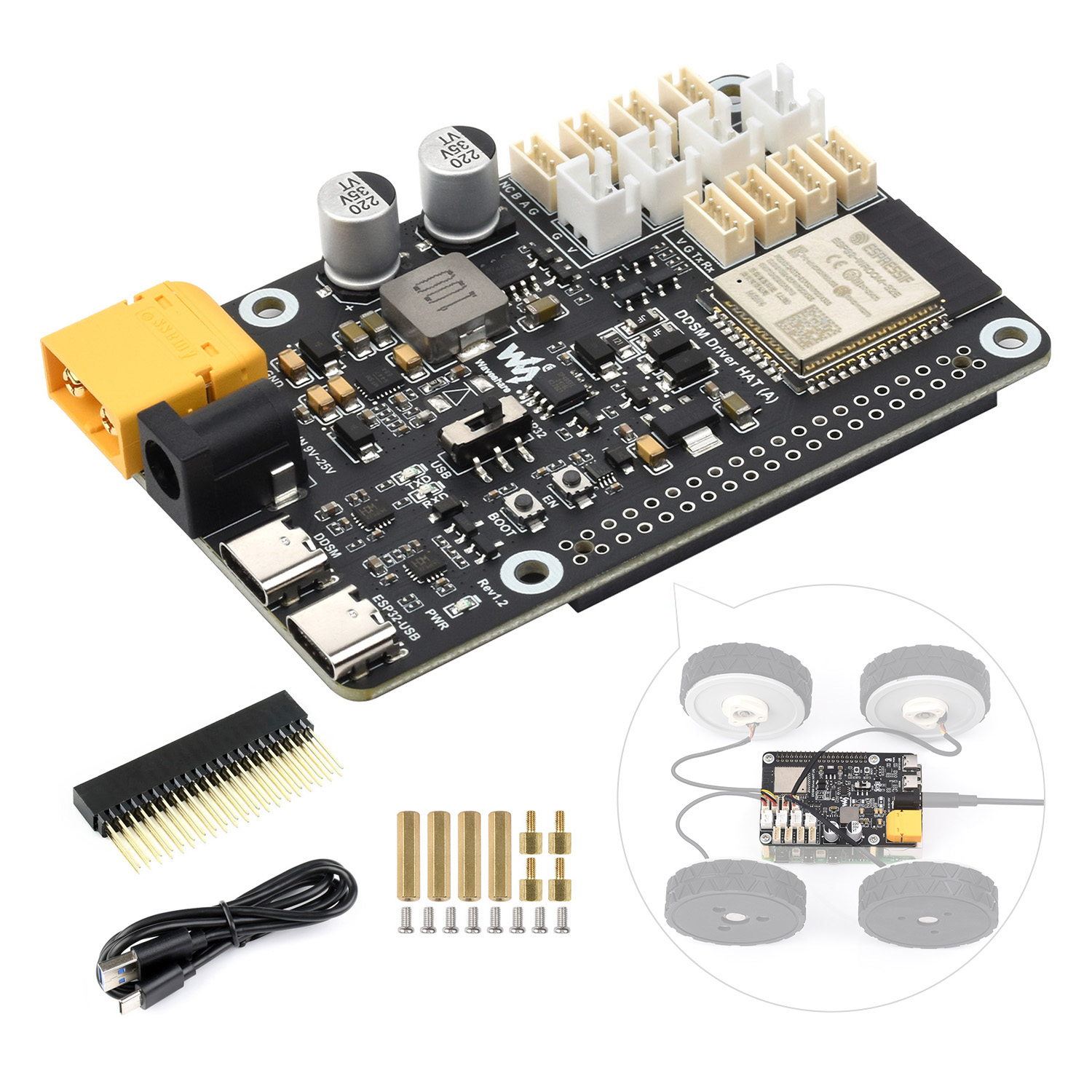 Waveshare Direct Drive Servo M - Motor Driver Module review and price